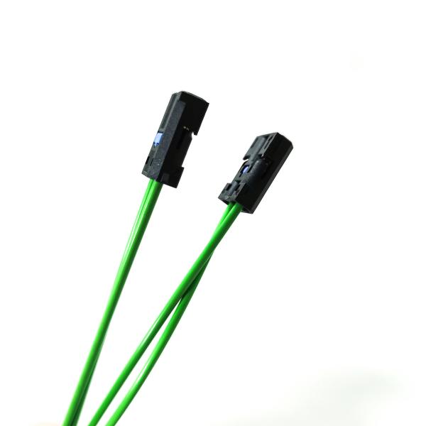 22cm Fiber Most Optic Loop Bypass Olive Green Cable Female Adapter For BGM