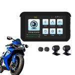 5 inch Motorcycle GPS Navigator with Waterproof Display and Carplay Wireless