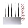 Buy cheap Wireless Cell Phone Signal Jammer CDMA GSM DCS PHS 3G , Five Antenna from wholesalers