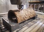 4 Axis Plasma Cutting Machine CNC Stone Carving Machine 7.5kw