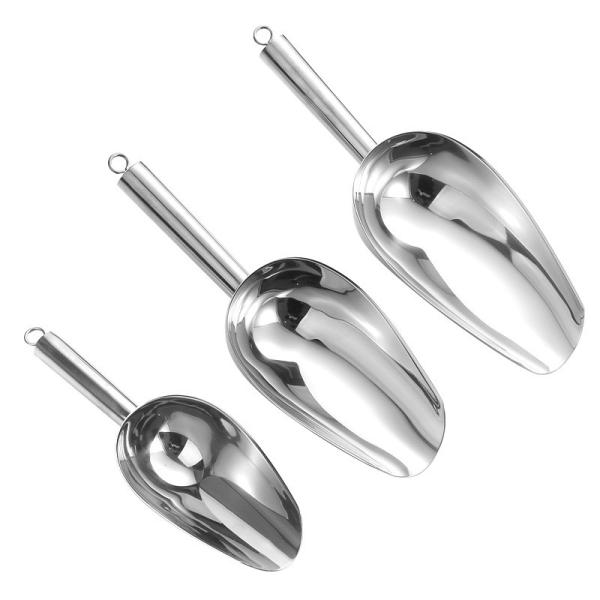 Buy cheap 304 Stainless Steel Ice Shovel Multi-Functional Small Ice Scoops with Food Grade Test from wholesalers