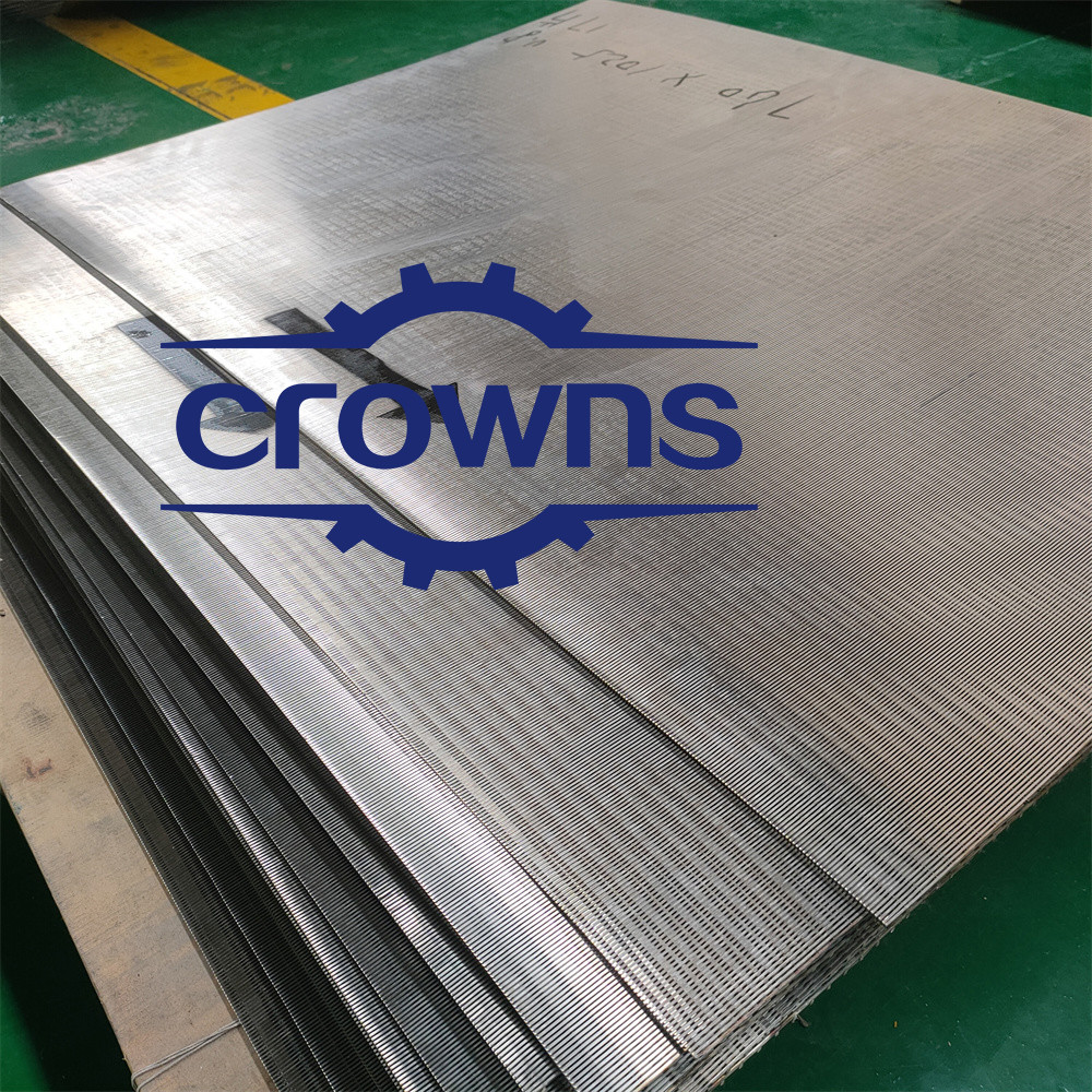 0.2mm Gap Welded Wedge Wire Screen Sieve Pipe Bend Screen Johnson Well Filter