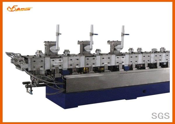 PE / PC / PVC Industrial Extruder , Multiple Feed Twin Screw Compounding