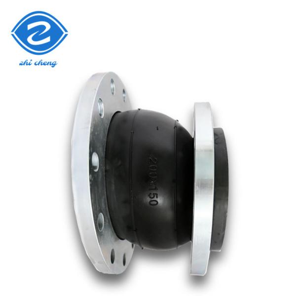 Carbon Steel Galvanized Flange Single Sphere Expansion Joint Flexible Rubber