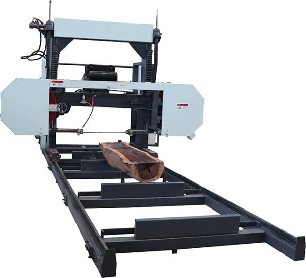 Buy cheap Diesel portable sawmill, Diesel engine horizontal wood band saw from wholesalers