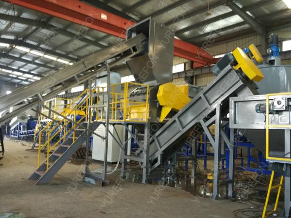 Quality Custom High Performance PP Recycling Machine , Stainless Steel Plastic Film Washing Machine for sale