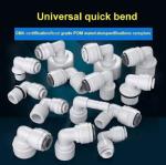 O.D Tube To NPT Male Plastic Elbow Connector For RO Water Filter