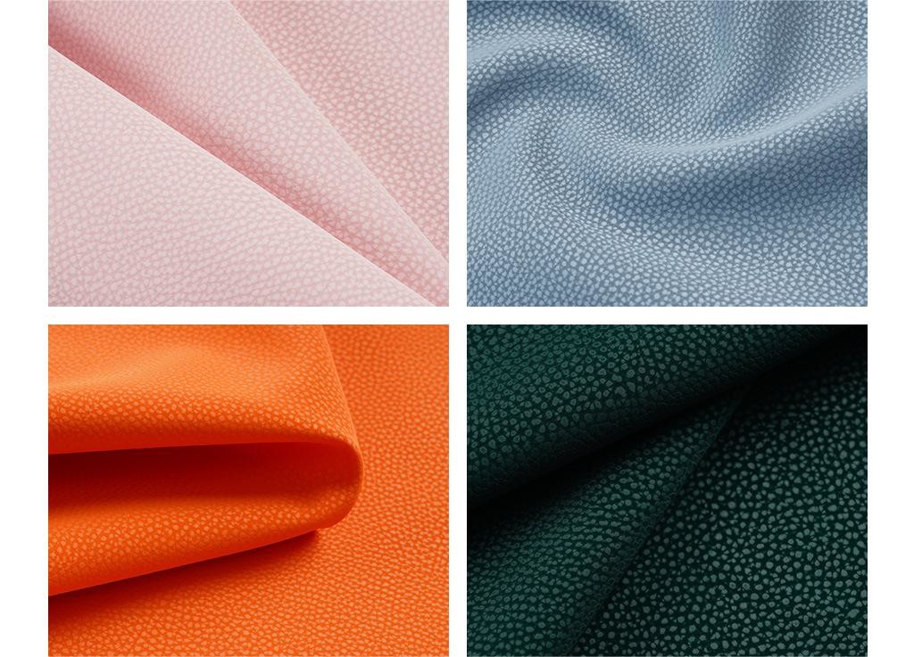 Versatile Furniture Silicone Leather Fabric Solvent Free Semi PU Leather