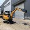 Buy cheap 3700mm Hydraulic Mini Crawler Digger 2.2 ton Rubber Tracks from wholesalers