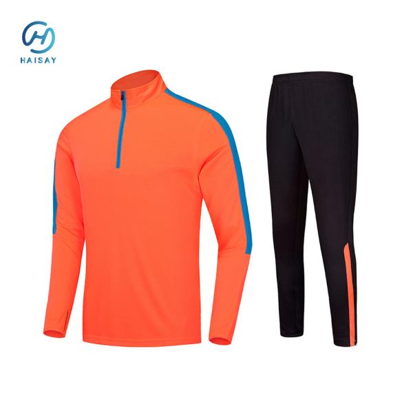 Buy cheap Customized Football Training Tracksuit Personalized Soccer Jersey with Name Number Maximum Wear Comfort Stylish Fit from wholesalers