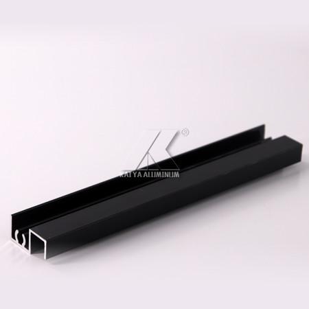 Buy cheap Black Alloy OEM Customize Size, Length Extrusted Material For Cabinet , Wardrobe from wholesalers