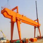 16 Ton Double Girder Gantry Crane Cabin Control Electric Rail Track Gantry Crane