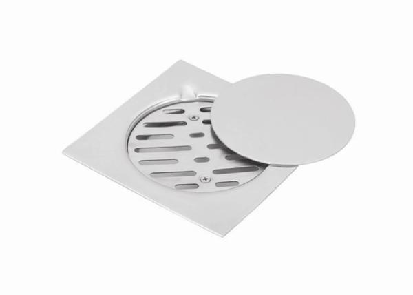 Buy cheap Round Shape Stainless Steel Floor Drain Excellent Mechanical Properties With Cover from wholesalers