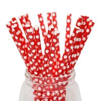 Buy cheap Recyclable Biodegradable Paper Drinking Straws Home Party Paper Straws product