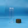 Buy cheap Clear PET Plastic Cookies Candy Baby Food Tall Cylinder Round Food Jars Screw Caps from wholesalers