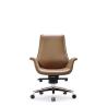 Buy cheap luxury modern leather medium back office manager chair from wholesalers