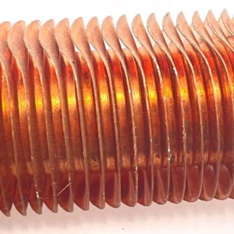 Buy cheap DELLOK Square Tube Fin And Tube Heat Exchanger With Solid Fins For Industrial from wholesalers