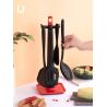 Buy cheap LFGB Eec 7 Piece Silicone Cooking Set / Silicone Kitchen Utensils Set from wholesalers
