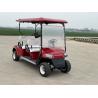Buy cheap Red color 4 Seater Electric Golf Cart With Lithium Battery Road Legal Popular On Sale from wholesalers