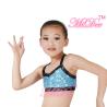 Buy cheap Sequin Camisole Crop Top Hip Hop Dance Costumes With Black Binding Custom Size from wholesalers