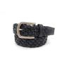 Buy cheap N 1 3/8”Cotton Cord Braided Leather Belt For Office Wear from wholesalers