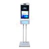 Buy cheap JCVISION Facial Recognition Temperature Scanner Hand Sanitizer Advertising Kiosk from wholesalers