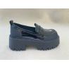 Buy cheap Ladies Thick Heel Mules Low Cut Bright Surface Womens Heeled Mules from wholesalers