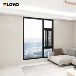 European Standard Soundproof Double Glazing Aluminum Tilt Turn Windows Modern