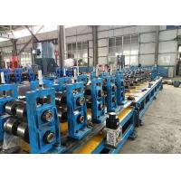Buy cheap Galvanized Metal Roof Roll steel pipe manufacturing machine 80m/Min For Round product