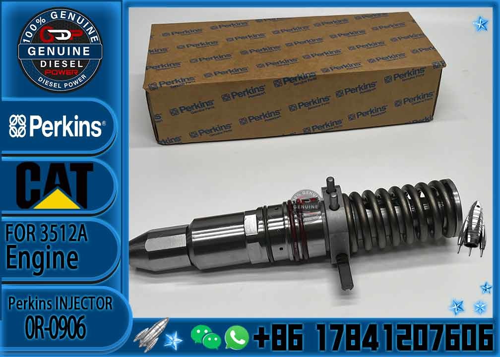 common rail injector Assy injector 6I-3075 7C-4184 0R-0906 engine components 6I3075 7C4184 0R0906 For Caterpillar 3500A
