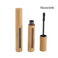 Buy cheap 7ml Mascara Bamboo Cosmetic Bottle Makeup Mascara Tube With Eyelash Brush product