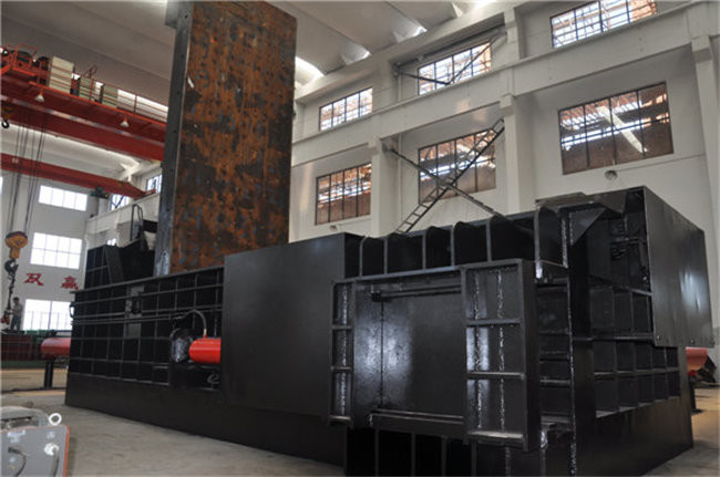 315 Ton Car Crusher Baler Scrap Metal Processing Equipment