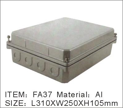 Buy cheap Rectangle Shape Die Casting Enclosure Corrosion Resistant from wholesalers