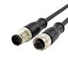 Buy cheap DIN 6 PIN M16 waterproof connector Male Female Shielded Crimp Circular AISG Cable from wholesalers