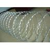 Buy cheap OD 900mm Concertina Razor Barbed Wire Coiled BTO 22 Galvanized from wholesalers