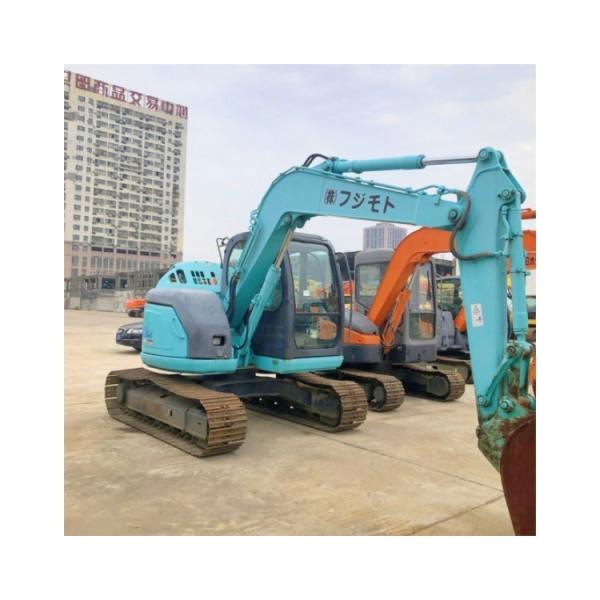 ISUZU Engine Used Kobelco Excavators SK70SR SK75 Komatsu 6ton/7ton Small Digging