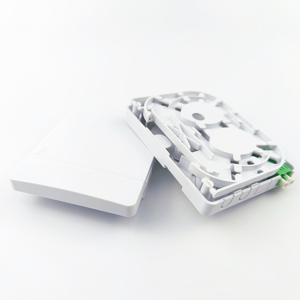 5 -Made LC APC Plastic Fiber Optic Faceplate Socket Panel for Indoor in FTTH Network