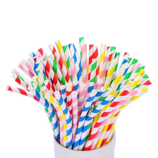 Buy cheap Convenient Lightweight Bendable Paper Straws 1.2g Per Pcs For Festival from wholesalers