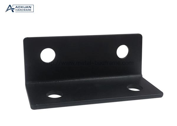 Buy cheap Bed Frame Right Angle Matte Black Corner Brace from wholesalers