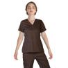 Buy cheap 155 GSM Women Polyester Spandex Short Sleeves Scrubs Medical Uniform from wholesalers