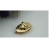 Buy cheap Shiny gold bag hardware fittings fashion zinc alloy twist turn lock for purse from wholesalers