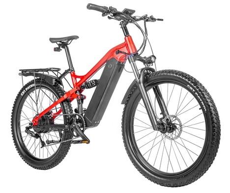 Buy cheap Front Fork Suspension Motorized Mountain Bike Equipped With SHIMANO 11 Speed Shifter from wholesalers