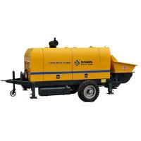 Buy cheap 50m3/H Hydraulic Concrete Pump / Stationary Concrete Pump Diesel Engine Type product