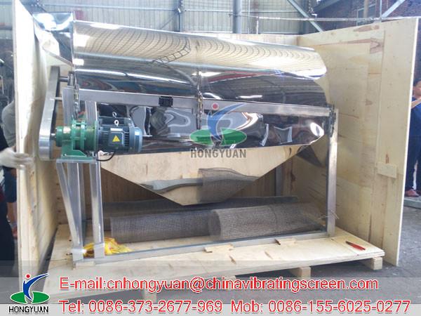 Buy cheap sieving cooling fish meal used rotary screen filter design from wholesalers