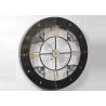 Buy cheap Vintage Wrought Circular 3D Retro Metal Wall Clock from wholesalers