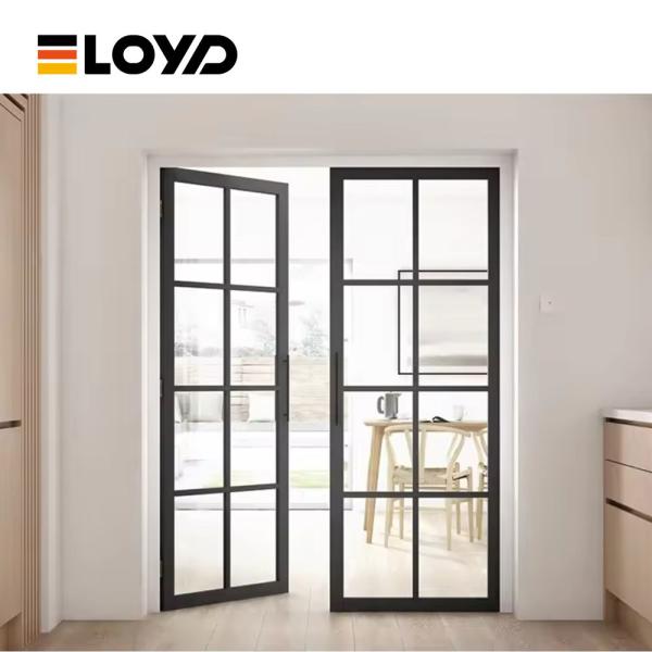 Buy cheap Double Glass Tempered Fire Rated Aluminum Door Frames French Style from wholesalers