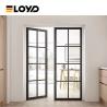 Buy cheap Double Glass Tempered Fire Rated Aluminum Door Frames French Style from wholesalers