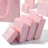 Buy cheap Pink Color Jewelry Gift Box Eco Friendly Hot Stamping Luxury Paper Packaging Box from wholesalers