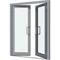 Buy cheap Aluminum Casement Doors In Contemporary Modern Style For 1.4mm Wall Thickness product
