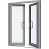 Buy cheap Aluminum Casement Doors In Contemporary Modern Style For 1.4mm Wall Thickness from wholesalers